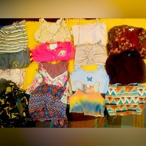 Shirts Crop Tops Dresses